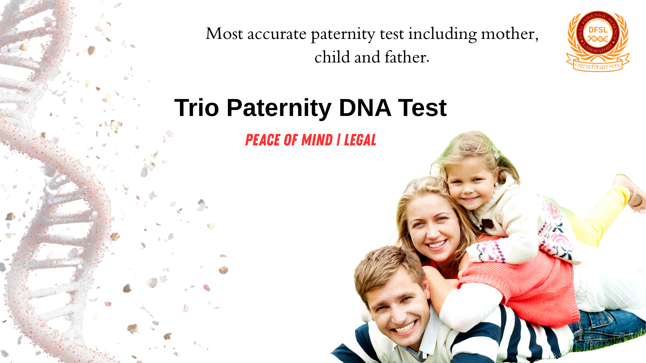Trio Paternity DNA Test